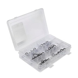 Berkley Fusion19 Jighead Pack - Jig Head Collection in Tackle Box, Mixed Sizes for Rubber Fish Paddle Tails - Predator Fishing, Pike, Bass, Walleye, Varied