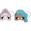 Generique - 6 x L.O.L. Surprise! Glam Paper Moulded Masks