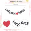 Welcome Garland, Welcome Home Banner Decoration, Welcome Home Banner, Welcome
