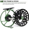 CNC-machined Aluminum Alloy Body Fly Fishing Reel SOL II WT