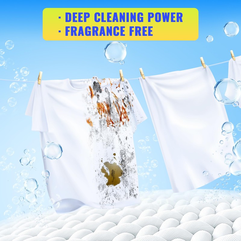 FIXSMITH Laundry Detergent Sheets - 100 Loads (50 Sheets) Fragrance