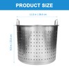 UPKOCH Stock Pot Insert Steamer Basket Stainless Steel Boiling Basket