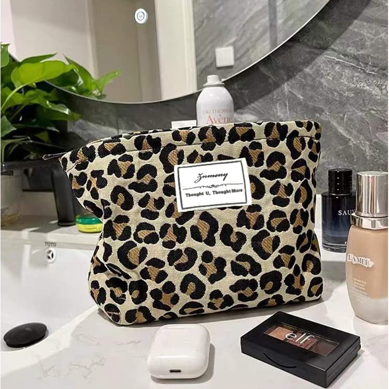 znmeny Women's Makeup Pouch, Cosmetic Pouch, Large Capacity, Cute, Stylish,