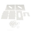 Breast Milk Freezer Storage Organizer Acrylic Transparent Removable Breast Milk