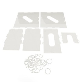 Breast Milk Freezer Storage Organizer Acrylic Transparent Removable Breast Milk Bag Storage Containers for Fridge