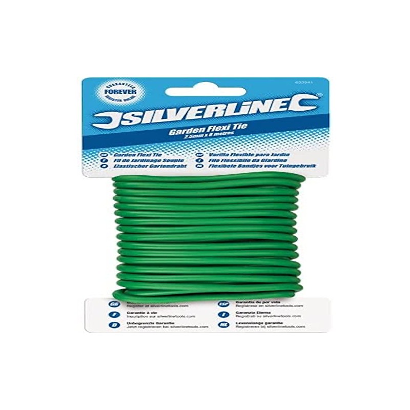 Silverline 868820 Twisty Ties 4.8 mm x 5m