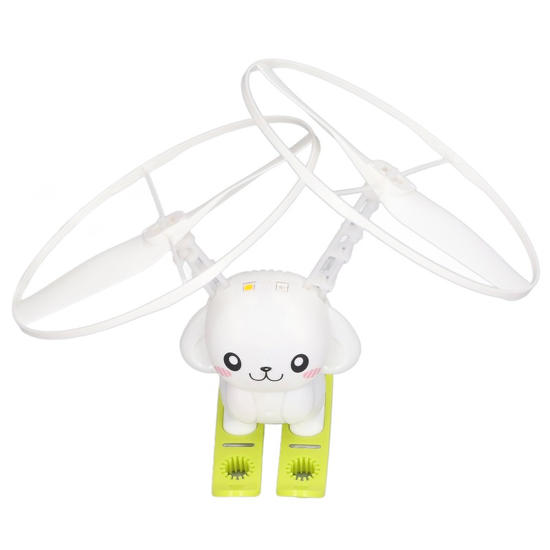 Bubble Blowing Helicopter Toy USB Rechargeable Automatic Induction Bubble Flying