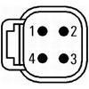 HELLA 2VA 012 497-161 Rearlight - Hybrid - 12V -