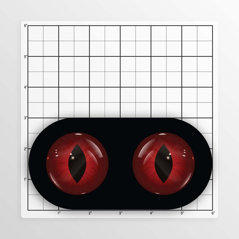 KCD VR Headset Controller Decal Sticker -Front Eyes Skin -