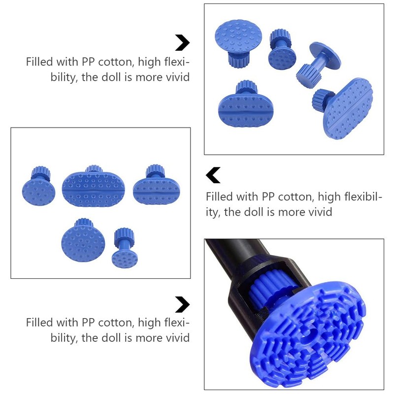 Car Dent Puller Repair Tool, 19 Pcs Paintless Dent Puller