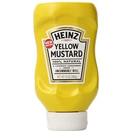 Heinz Yellow Mustard, 14 Ounce (Pack of 12) by Heinz