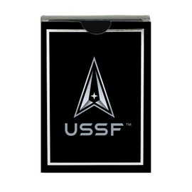 Military Gift Shop Premium United States Space Force Playing Cards - Stellar Quality USSF Deck of Cards - Space Force Gifts | Space Force Playing Cards