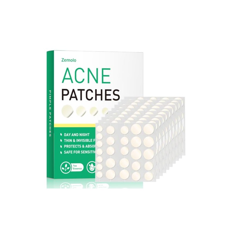 600pcs Pimple Patches Hydrocolloid Acne Stickers Spot Cover Patches