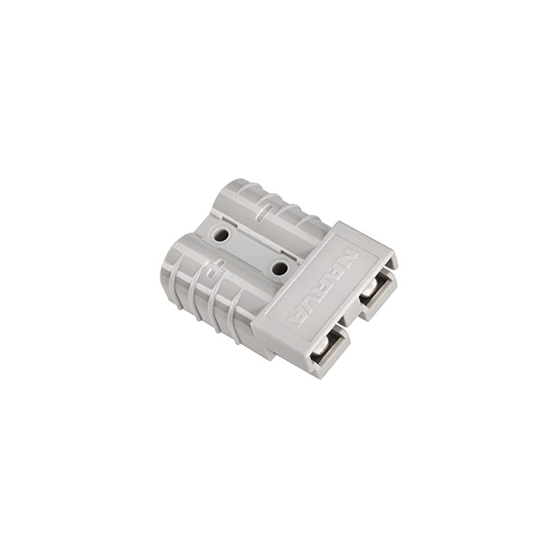 Narva 50Amp Anderson Plug with Copper Terminals, Grey