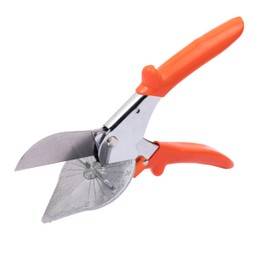 HFS(R) Multi Angle Miter Shear Cutter Adjustable 45 to 135 Degree, for Cutting Plastic, PVC and Molding Trim，Extra Two Blade Included
