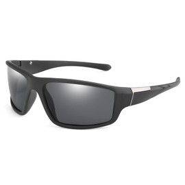 YAMEIZE Sport Wraparound Cycling Polarized Sunglasses - for Women Men UV400 Production Sport Stylish Oval Wrap Around Eyewear Driving Fishing Climbing Outdoor