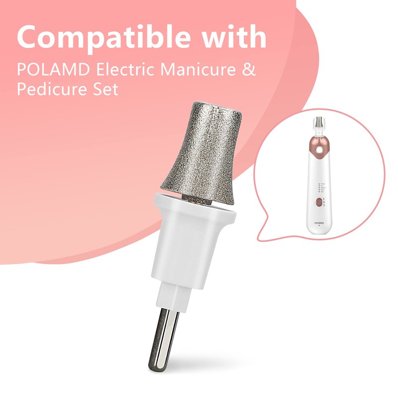 Sapphire Callus Lijadora de uñas, broca para manicura profesional POLAMD
