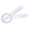 Goniometer,5Pcs 6/8/10inch 360 Degree Plastic Medical Goniometer, Protractor Angle Medical