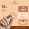 Natural Vitamin K2 Mk7 Capsules, High Concentration 200µg. for Hear,