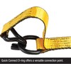 DEWALT DXBC18002 Black/Yellow 1.25" x 12' Ratchet Tie Down Straps