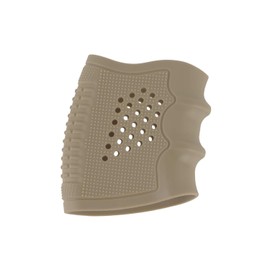FOCUHUNTER Tactical Holster Rubber Glove Sleeve Grips Fits for Gk 17/19/20/21/22/23/25/31/32/34/35/37/38, M92 (Tan)