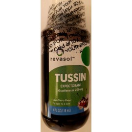 ReadyInCase Tussin Cough Relief & Chest Decongestant Syrups 4 Oz, Select: Expectorant or DM - Expectorant Syrup Mucous & Chest Decongestant