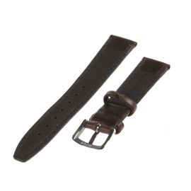 Republic Womens Oil Tan Leather Watch Strap, Brown, Size 12 MM Long