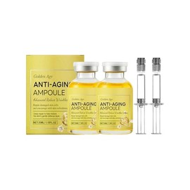 Silk Peptide Intensive Lifting Ampoule, Anti-Aging Serum for Wrinkle Care & Plumping for Face Tightening, Wrinkle Reduction, Firming, Hydration