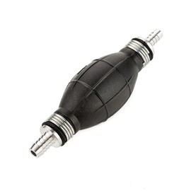 LST Kraftstoffpumpe Aluanschluss für Schlauch Innen-Ø 10mm Hand Pumpe Pumpball