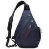 TUDEQU Sling Bag for Men,8 Pocket Sling Backpack Men,19L Sling