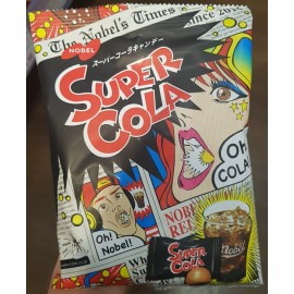 Nobel Super Cola Hard Japanese Candy 3 Oz Sour Fizzy