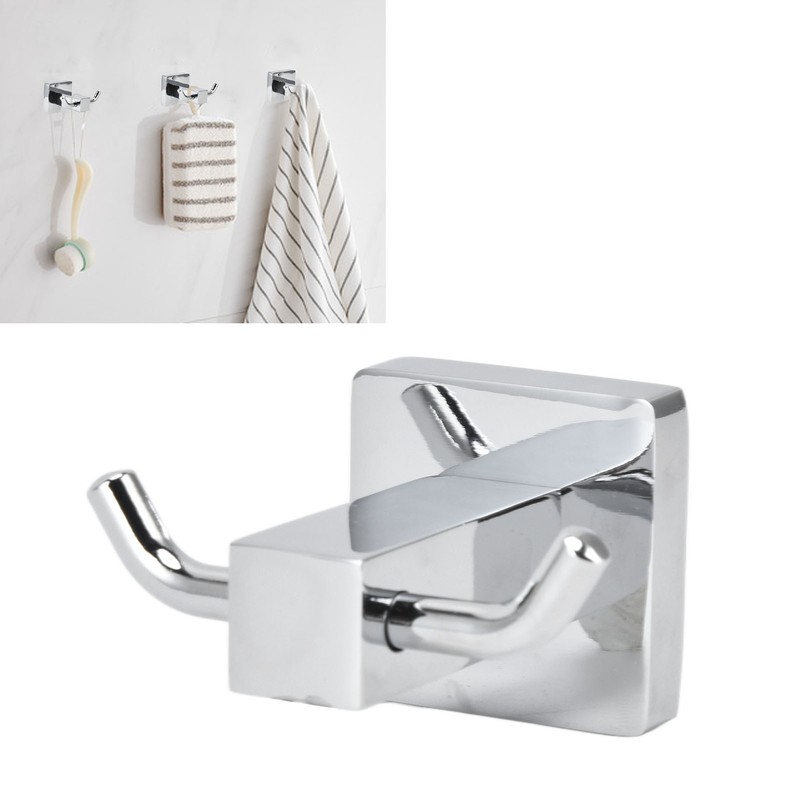 Wall Mounted Coat Hook Stainless Steel Towel Robe Clothes Hook