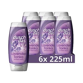 Duschdas Duschgel Lavendel Tonka Duschbad mit verw√∂hnender Duftformel sorgt f√ºr einen erfrischenden Start in den Tag 6x 225 ml