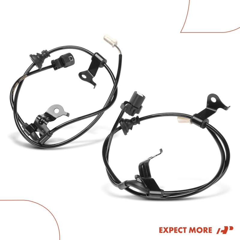 A-Premium 2PCS Wiring Harness for Rear ABS Wheel Speed Sensor