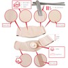 Umbilical hernia bandage girth, belt breakage abdominal bandage