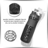 INN Botella Mezcladora Shaker Gym Deporte Termo Proteina