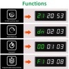 PELLOR Gym Clock, Gym Timer, Large Digital Timer Stopwatch Count