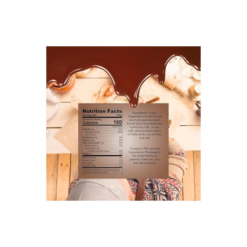 Kidu Pantry Melting Chocolate Wafers Bulk In Resealable Bag (Milk