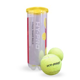 Hy-Pro 3 Pack All Court Tennis Balls Training/Match Quality Premium Bounce