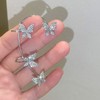 Butterfly Ear Cuff Earrings for Women Butterfly Wrap Crawler Earrings