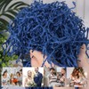 VGOODALL 2LB Crinkle Cut Paper, Blue Shredded Confetti Paper for