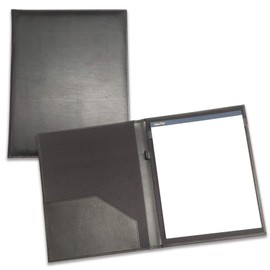 Padfolio Carpeta Porta Documentos Profesional (BASICS (CARTA), NEGRO)