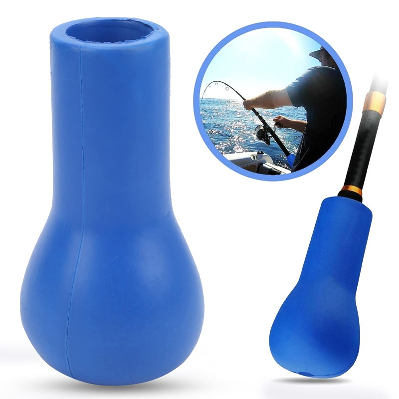 Fishing Rod Holder Shock‑Absorbing Fishing Rod Butt Cushion Portable Belly
