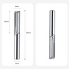 SpeTool CNC Router Bit Straight Milling Cutter, 6mm x 22mm