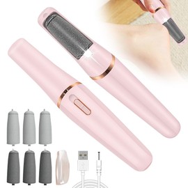 Elektrischer Hornhautentferner für die Füße, Hornhautentferner Elektrisch, Wiederaufladbarer Hornhaut Entfernen Fuß, Pediküre Set Fußpflege Elektrisch für Harte, Abgestorbene, Rissige Trockene Haut