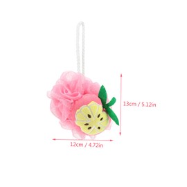 BIUDECO 5Pcs Bath Exfoliating Tools Soft Rubbing Bath Balls for Gentle Body Scrubbing Ergonomic Bubble Maker for Daily Use for Skin Cleansing and Smoothness