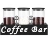 ZOMUIA Glass Coffee Containers Airtight Coffee Bean Storage Jars with