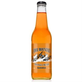 Cool Mountain Orange Cream Soda - 12 oz (12 Glass Bottles) 12 Pack