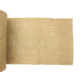 CleverDelights 12" Natural Burlap - Industrial Grade - 50 Yard Roll - Tight-Weave Jute Burlap Fabric