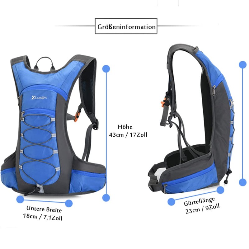 CLAPE Hydration Backpack with Hydration Bladder 2L Waterproof Bicycle Backpack
